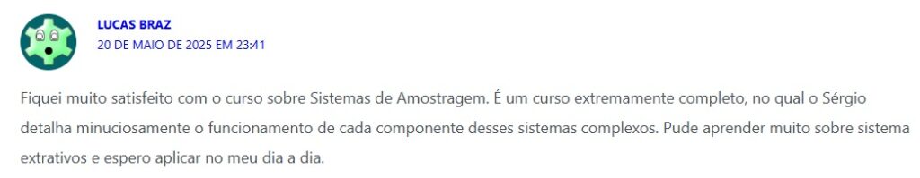 COMENTÁRIO LIUCAS BRAZ